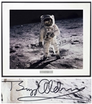 Buzz Aldrin 20 x 16 Photo Signed of the First Lunar Landing